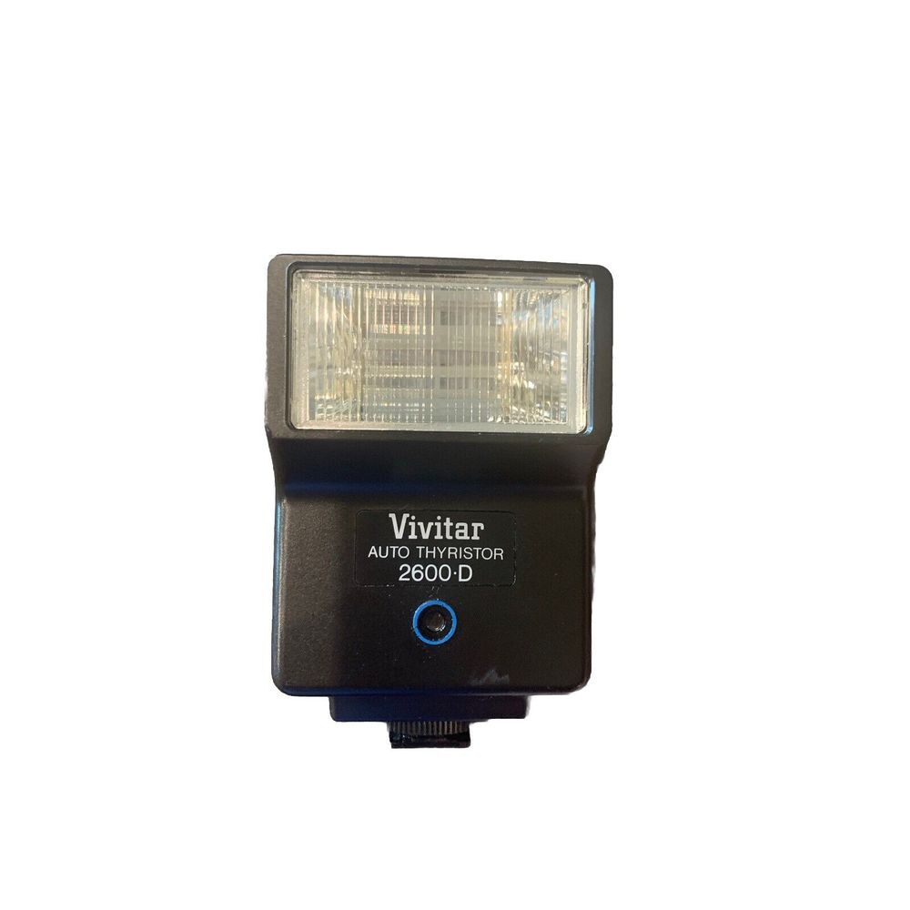 Vivitar Auto Thyristor 2600 D Flash (Condition Unknown, No Way To Test)